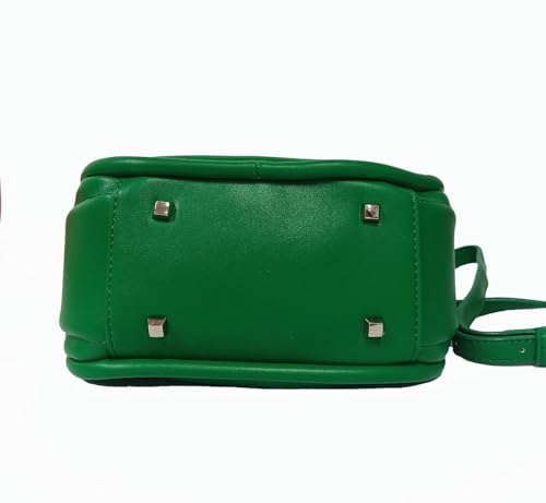 Green Color Minimalist Satchel cum sling Bag