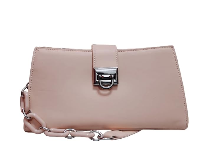 Sleek Shoulder Cum Sling Bag Chain Handle & strap