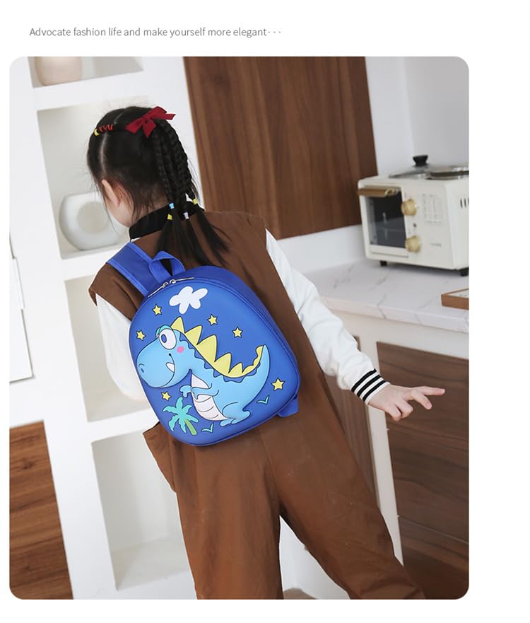 3D Dino theme Kids Backpack I Kindergarten school bag | 3D Toddler school bag