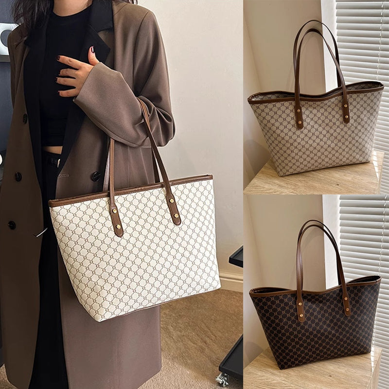 Elegant Printed Textured Tote Bags for Women