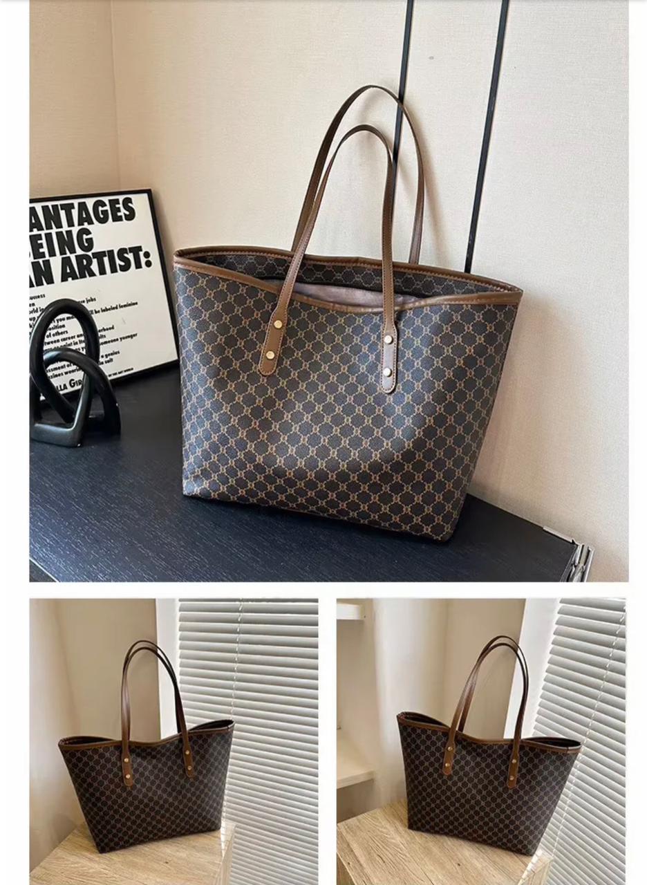 Elegant Printed Textured Tote Bags for Women