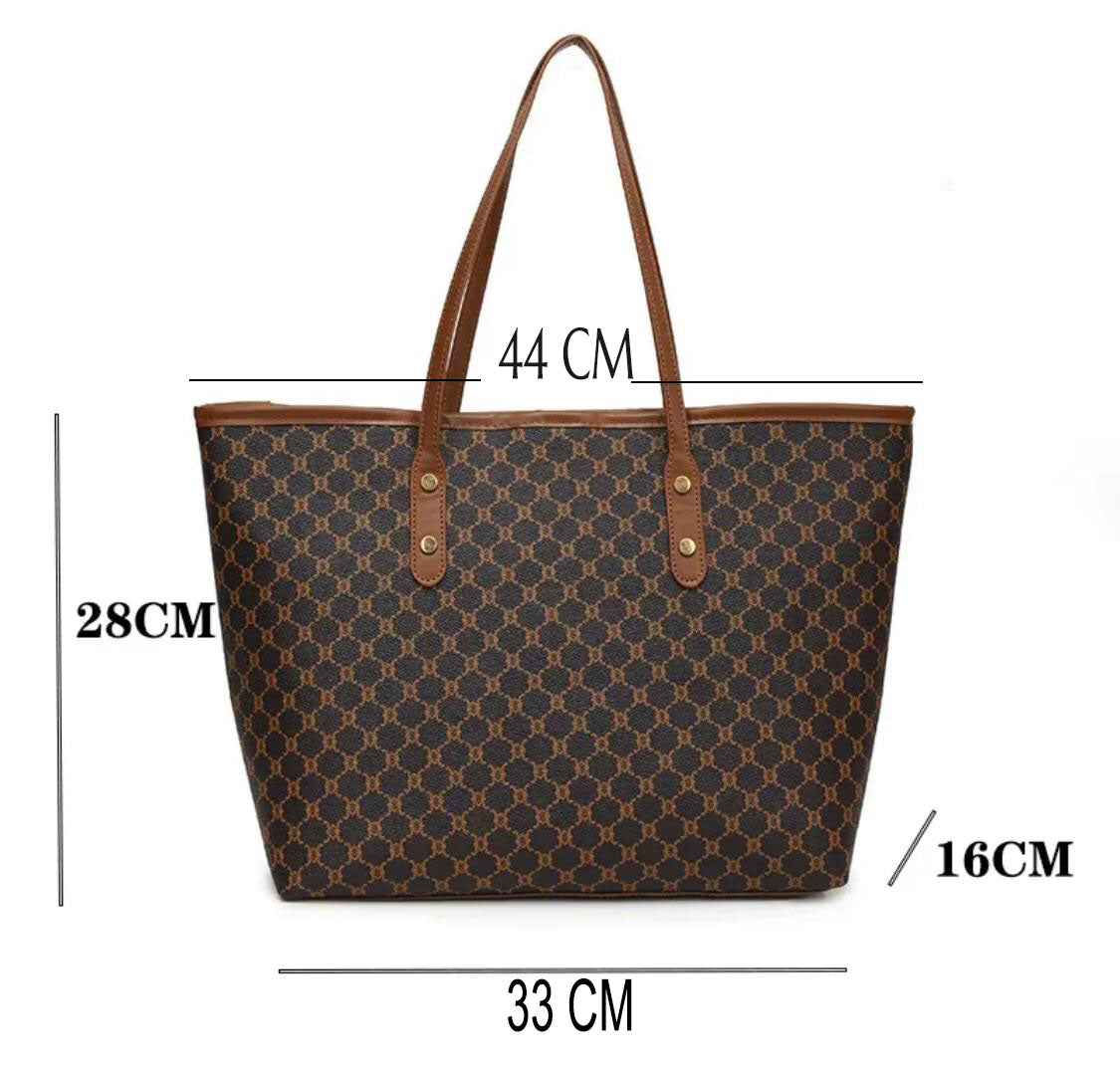 Elegant Printed Textured Tote Bags for Women