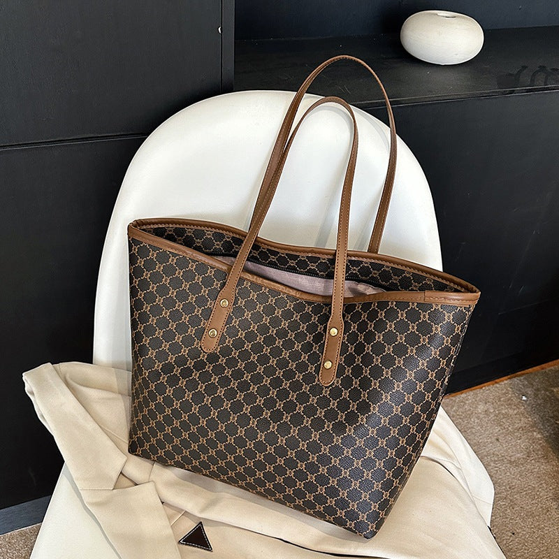 Elegant Printed Textured Tote Bags for Women