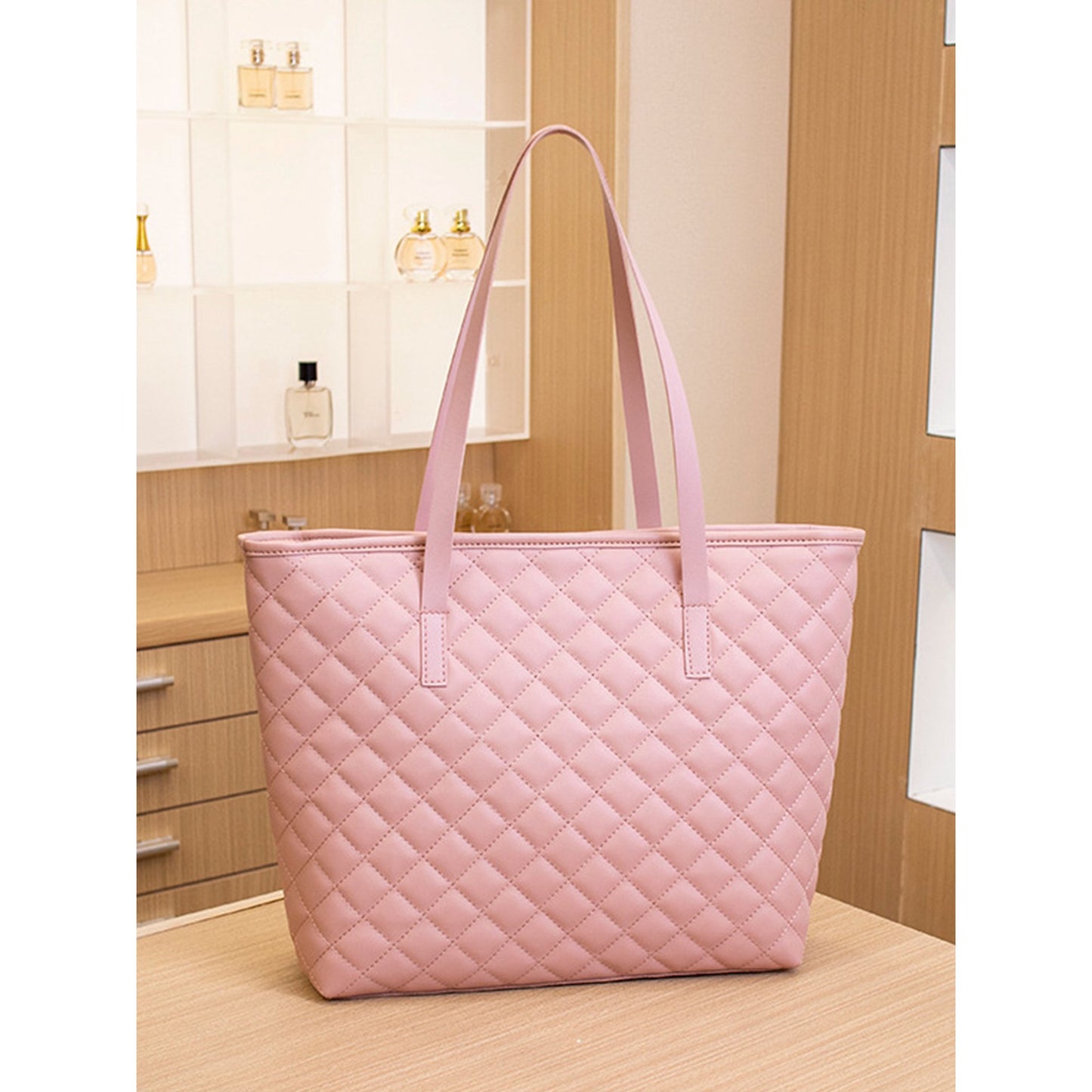 Quilted Tote Bag afforadable range
