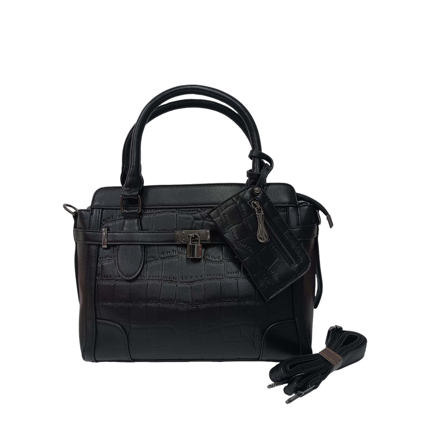 Croco Patterns Women's Satchel Bag