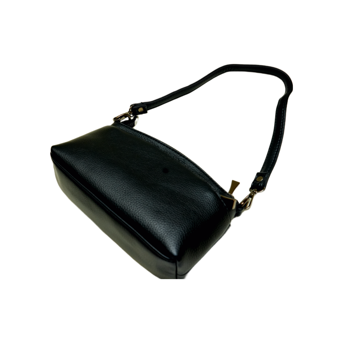 Classic Textured Black Sling bag cum shoulder bag