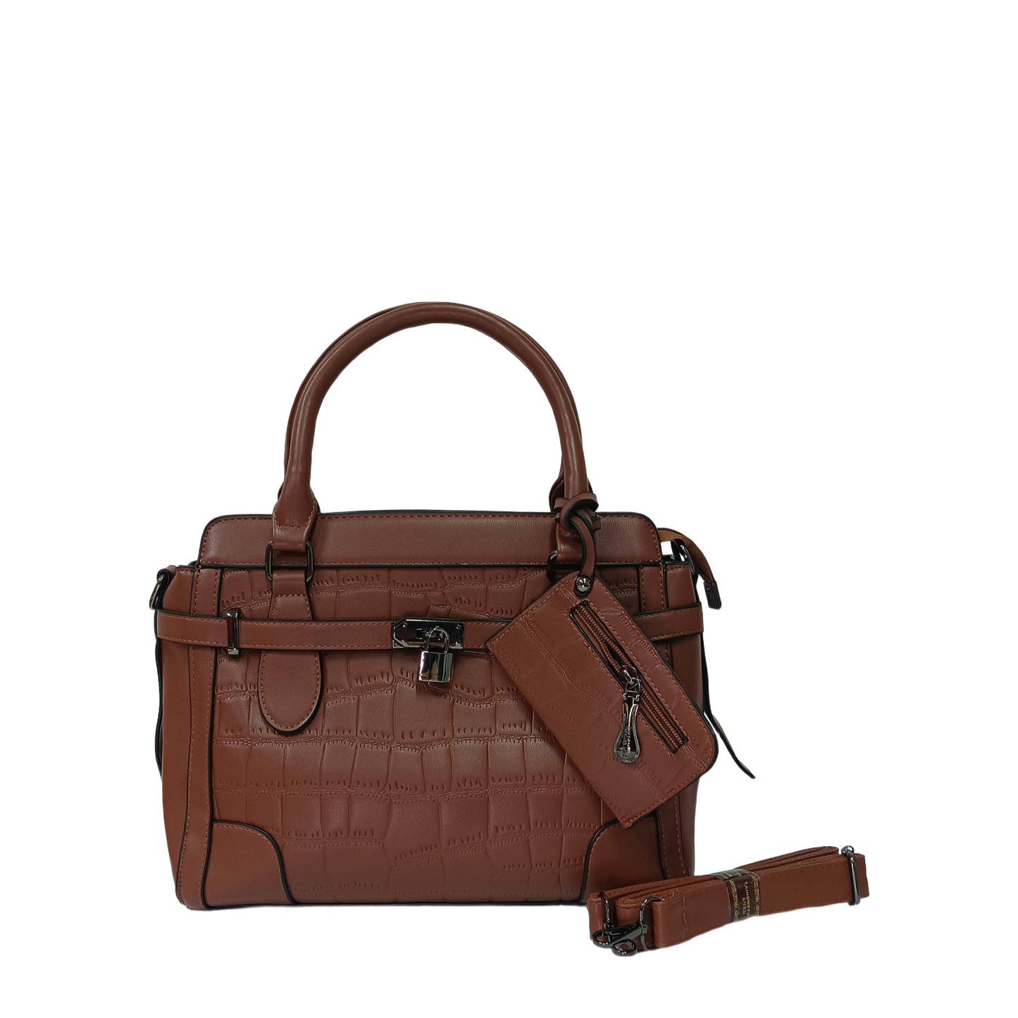 Croco Patterns Women's Satchel Bag
