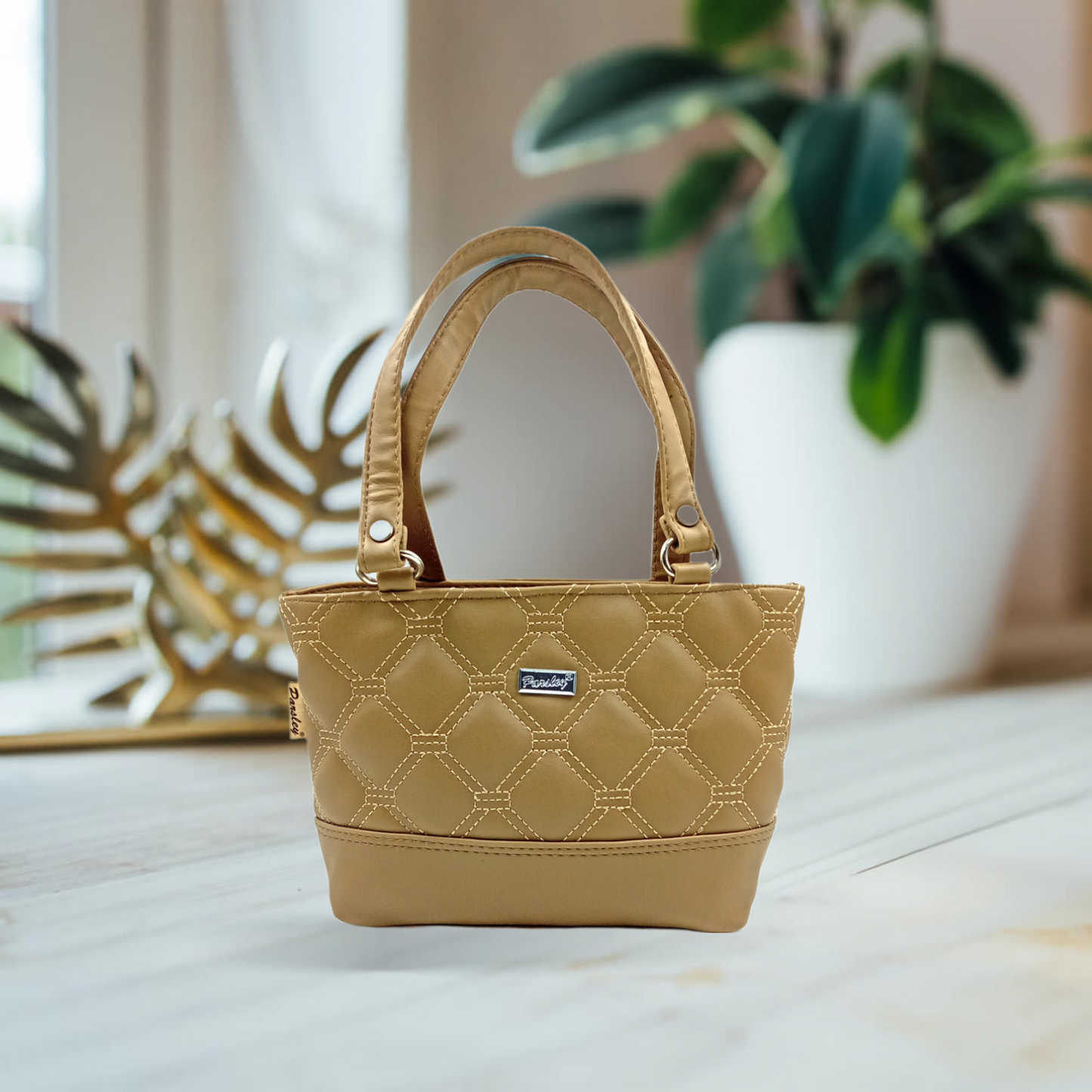 Quilted Mini Handbag for Women