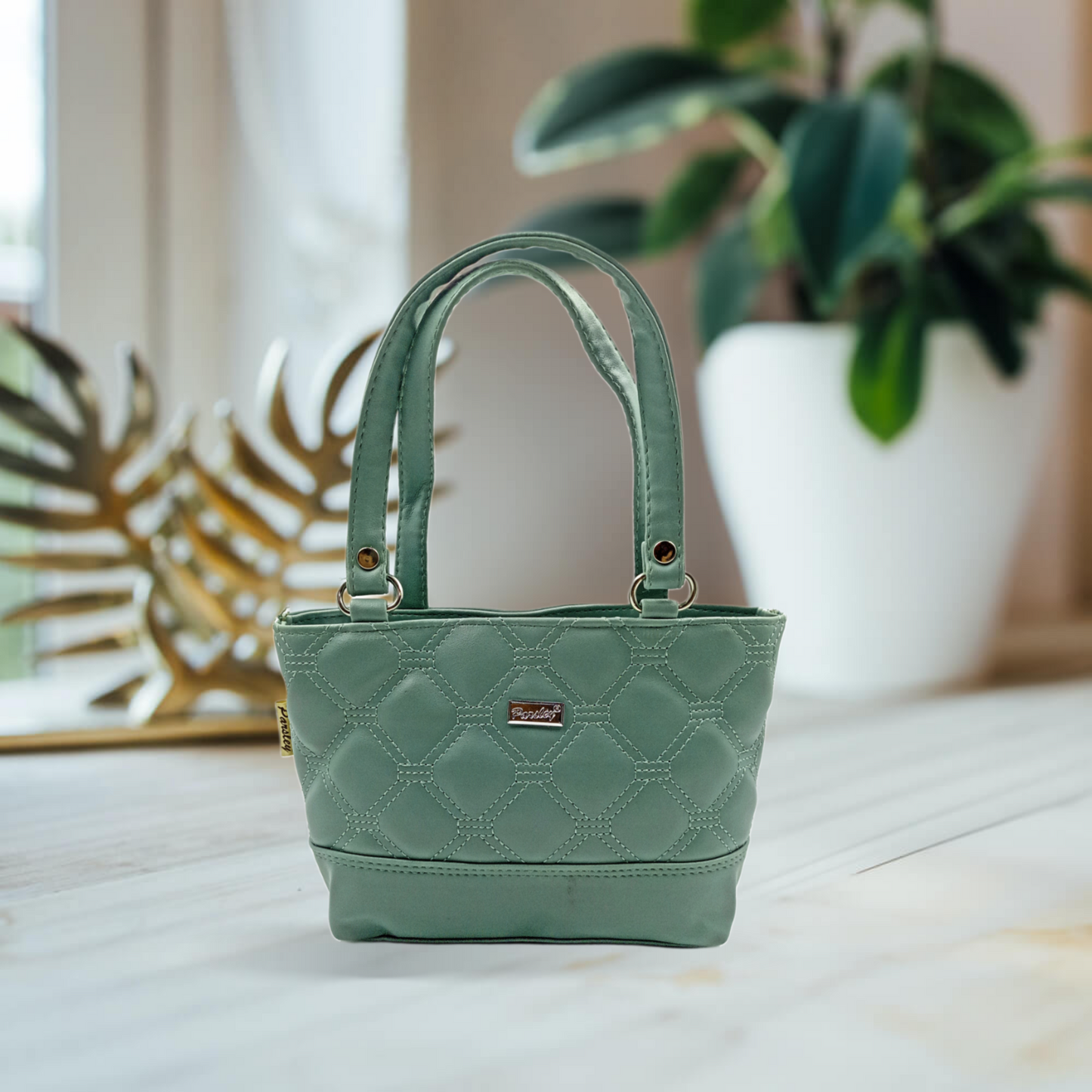 Quilted Mini Handbag for Women
