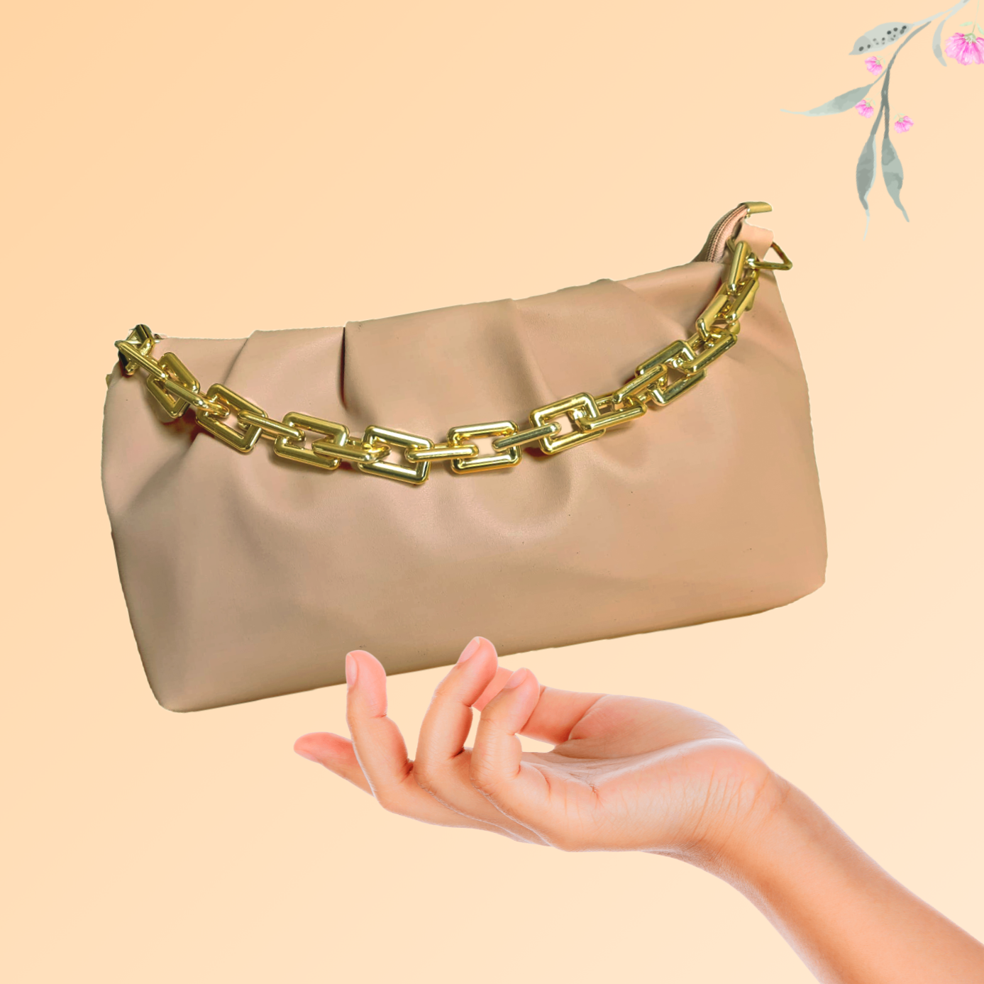Peach Shoulderbag