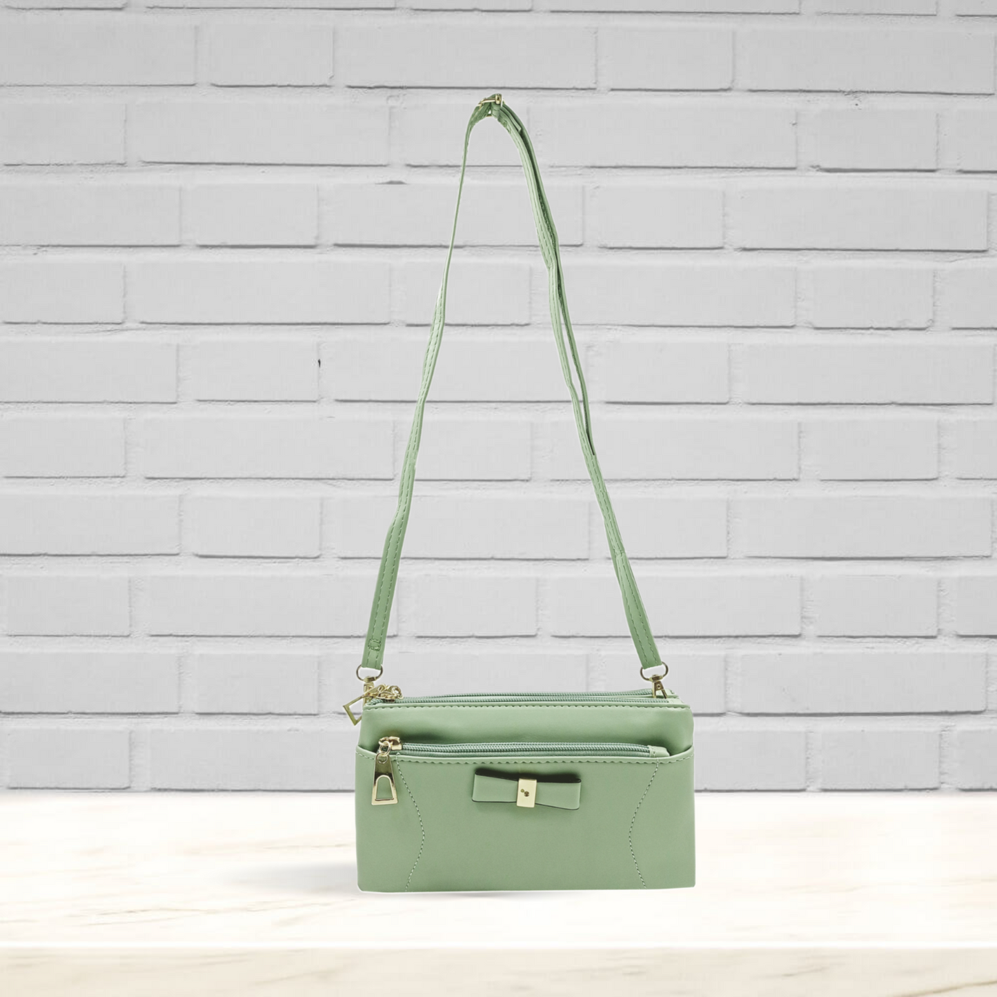Mini Bow Multiple pockets Crossbody bag