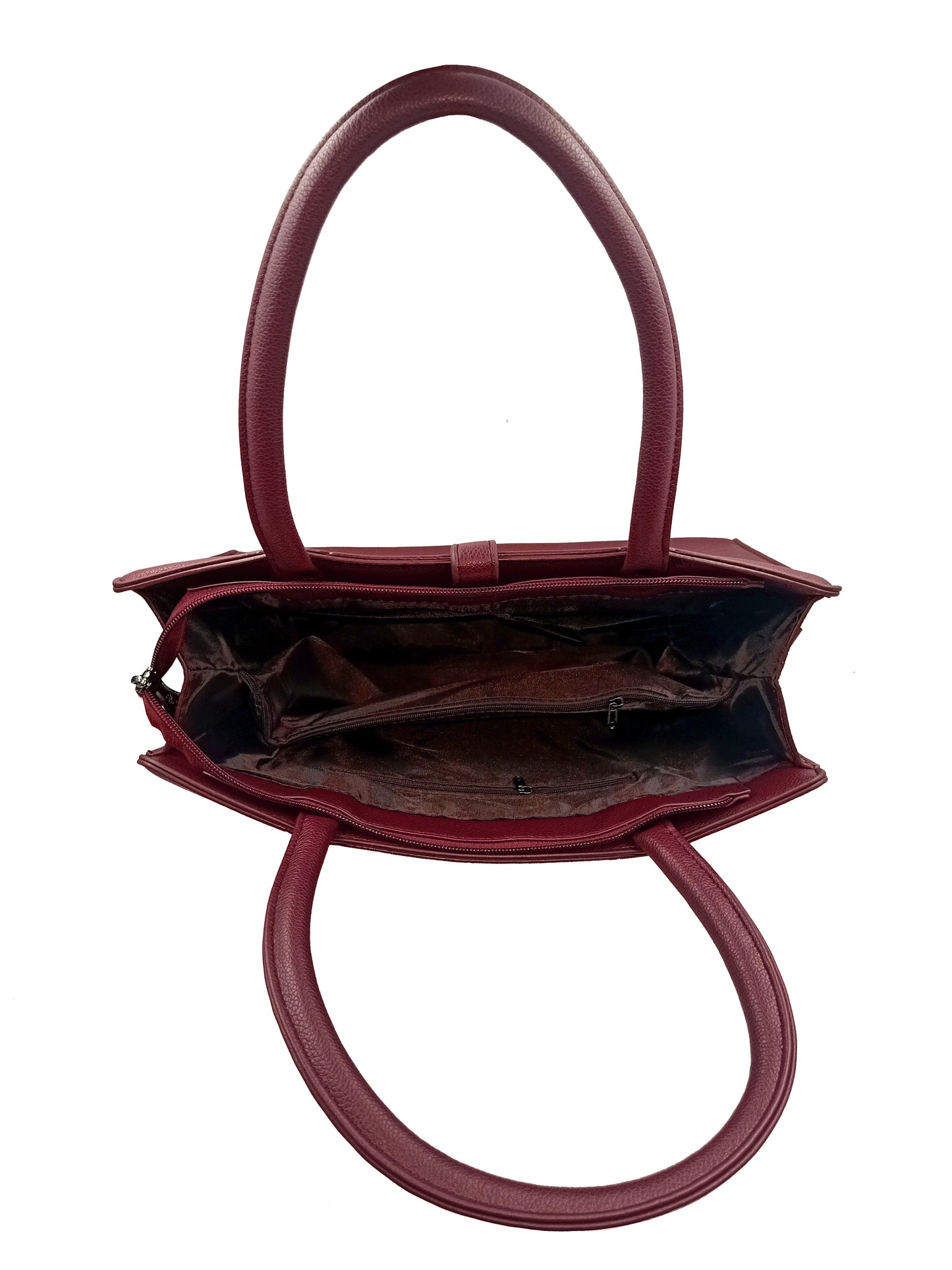 Classic Faux Leather HandBag with shoulder Strap