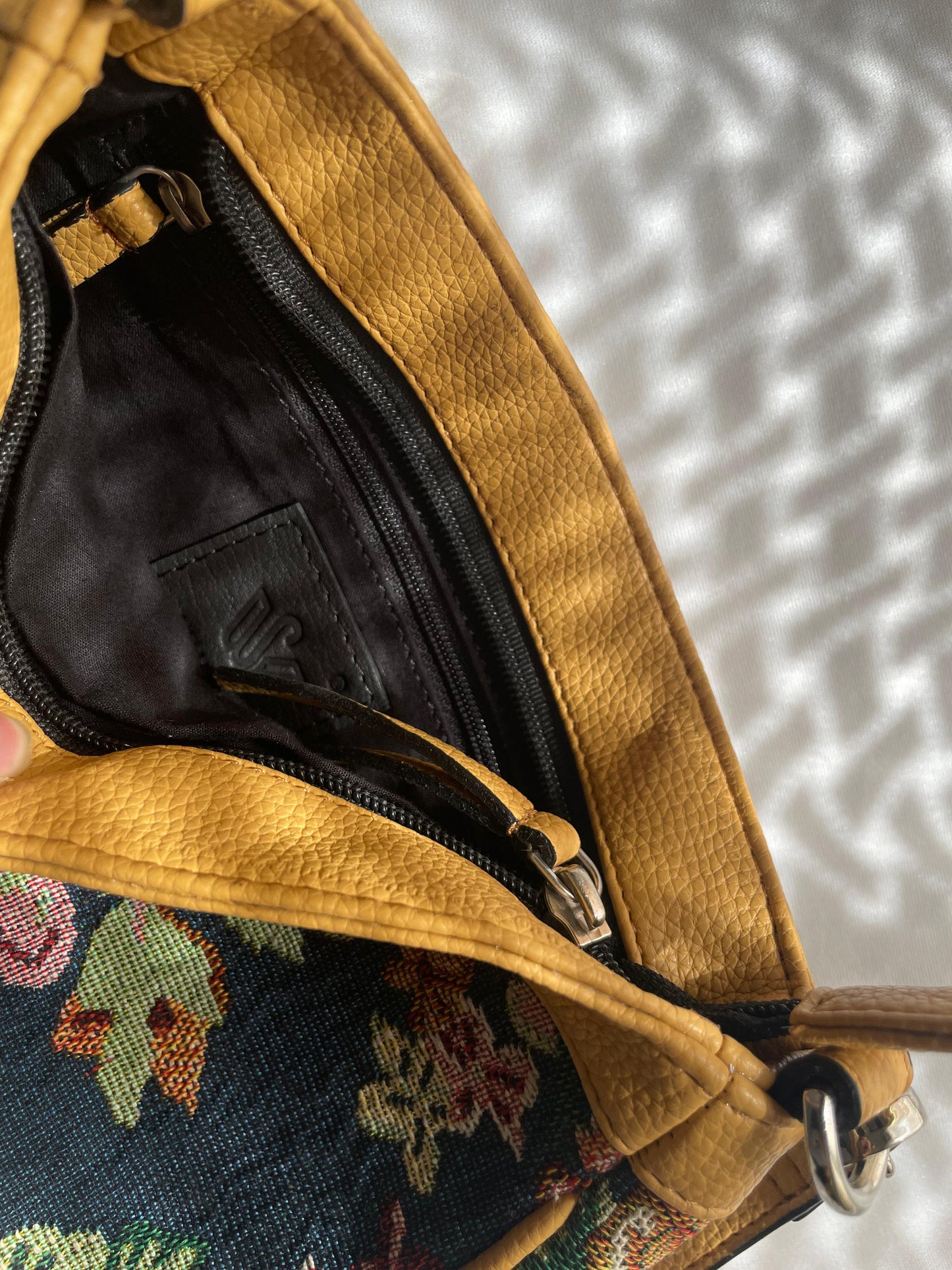 Pushp Floral Jacquard Sling Bag