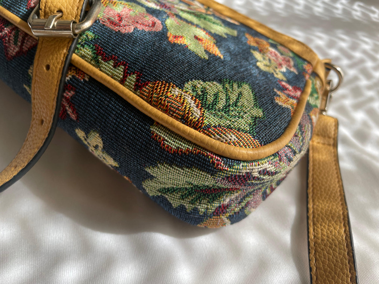Pushp Floral Jacquard Sling Bag