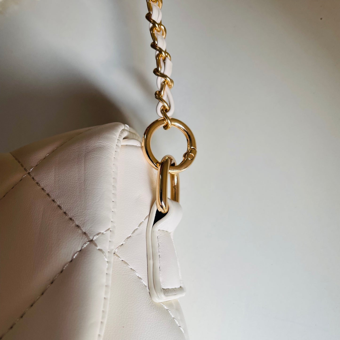 Chic Quilted Envelope Shoulder Bag with chain Strap