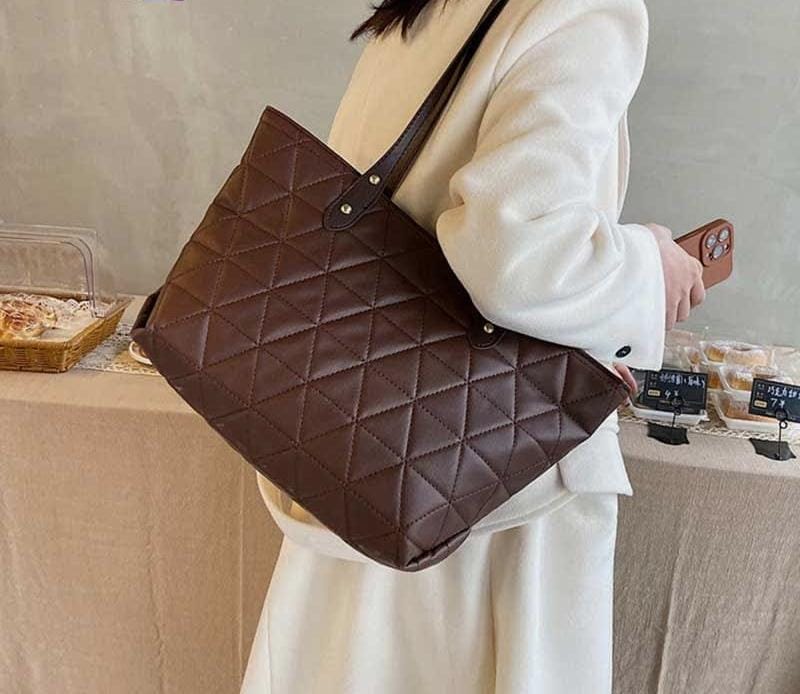 Quilted Tote Bag