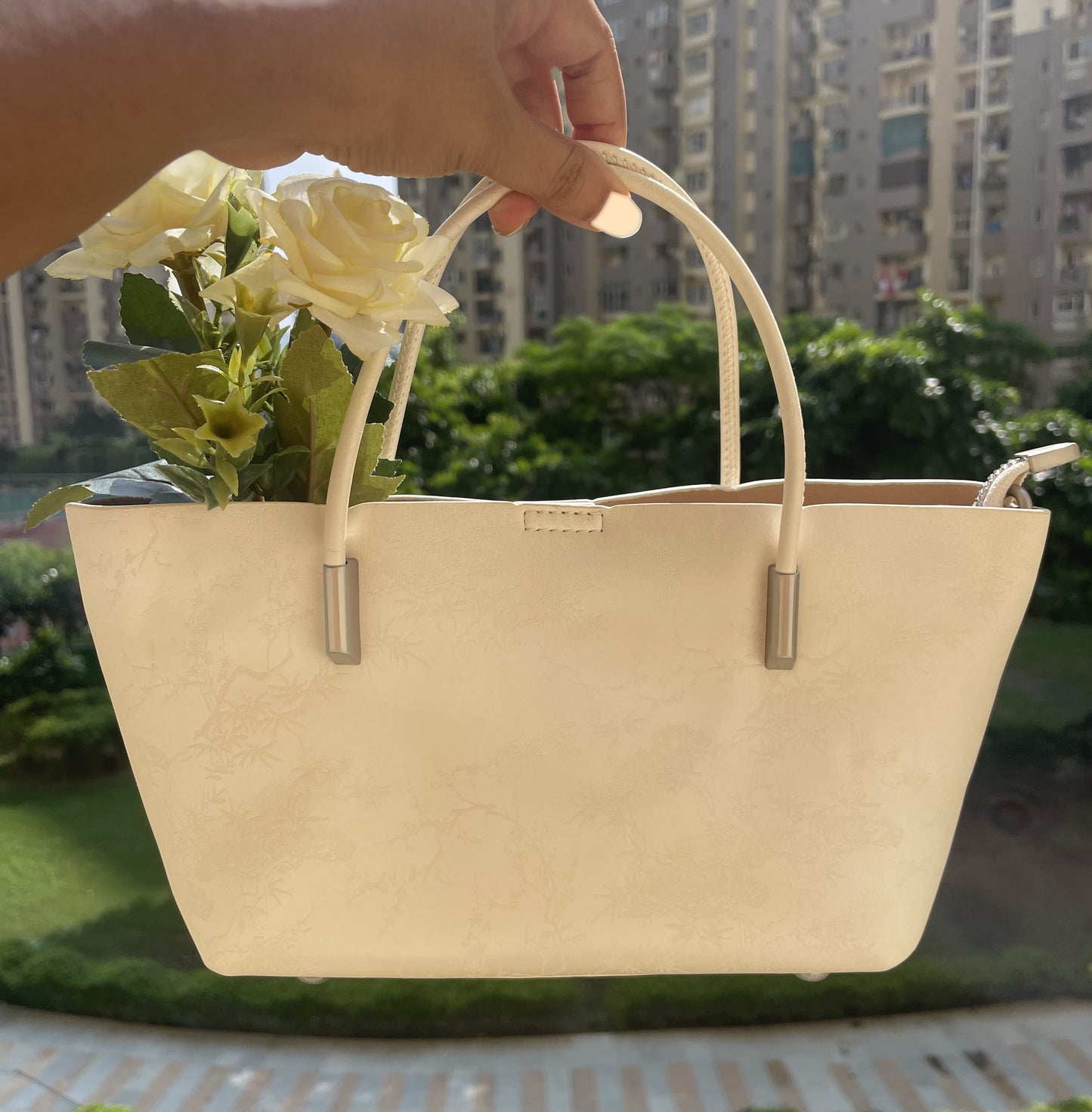 Cream Totebag
