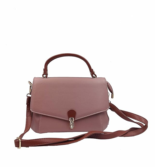 Classic Top Handle Satchel cum Crossbody Bag