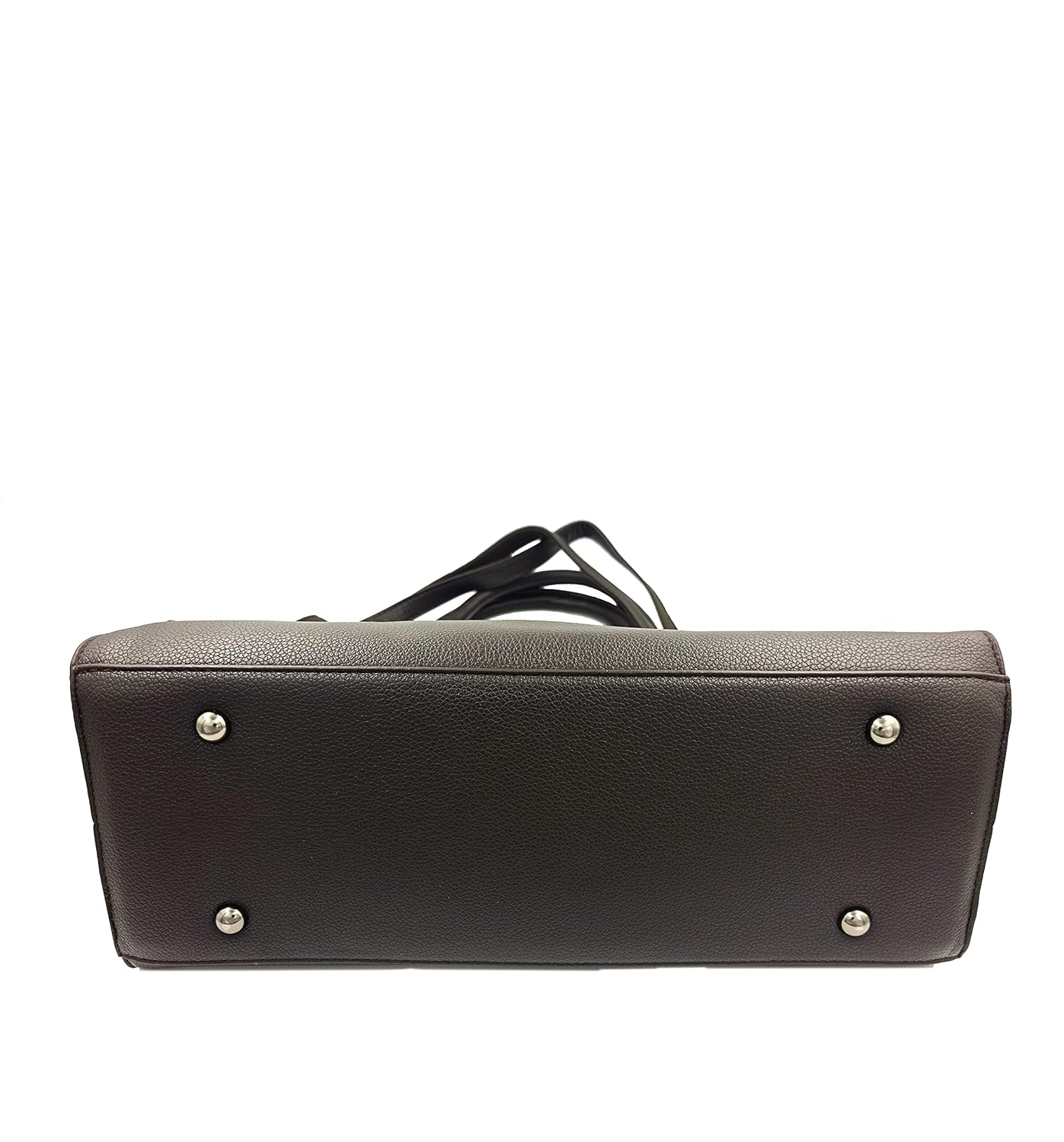 Sophisticated Faux Leather Hand Bag with Adjustable Strap