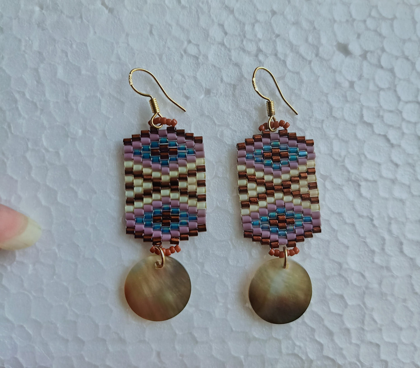 Handcrafted Beaded Earring