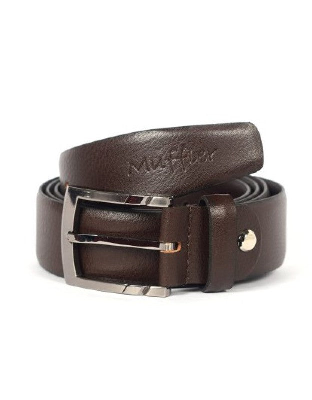 Men's Brown Leather Belt