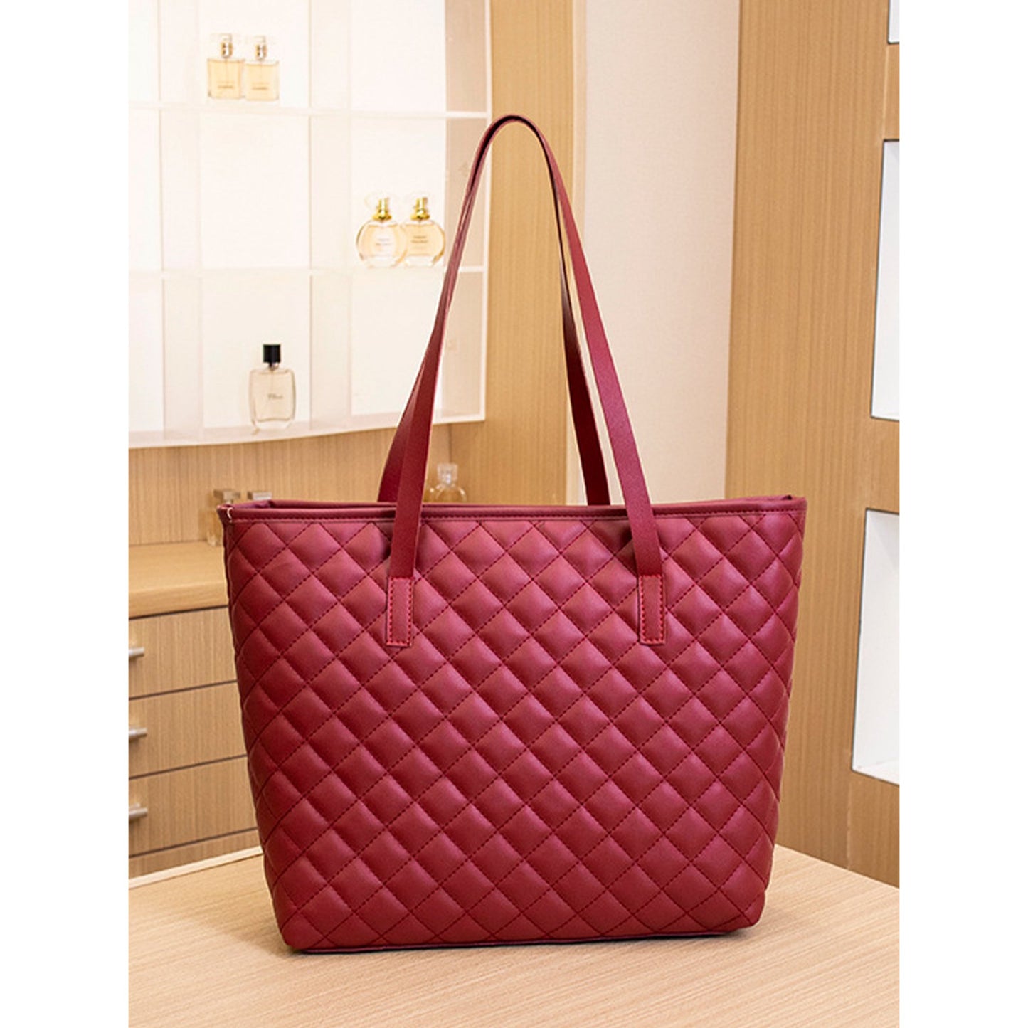 Quilted Tote Bag afforadable range