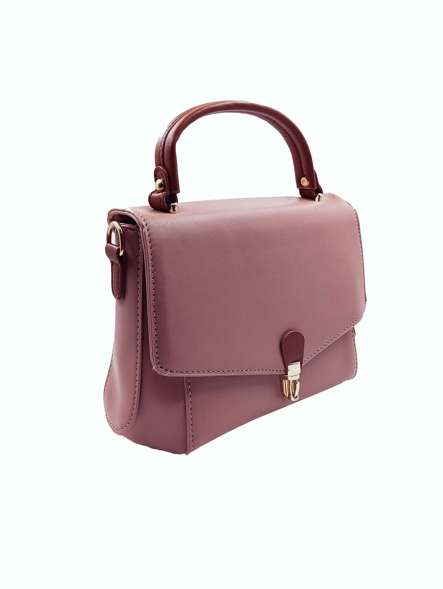 Classic Top Handle Satchel cum Crossbody Bag