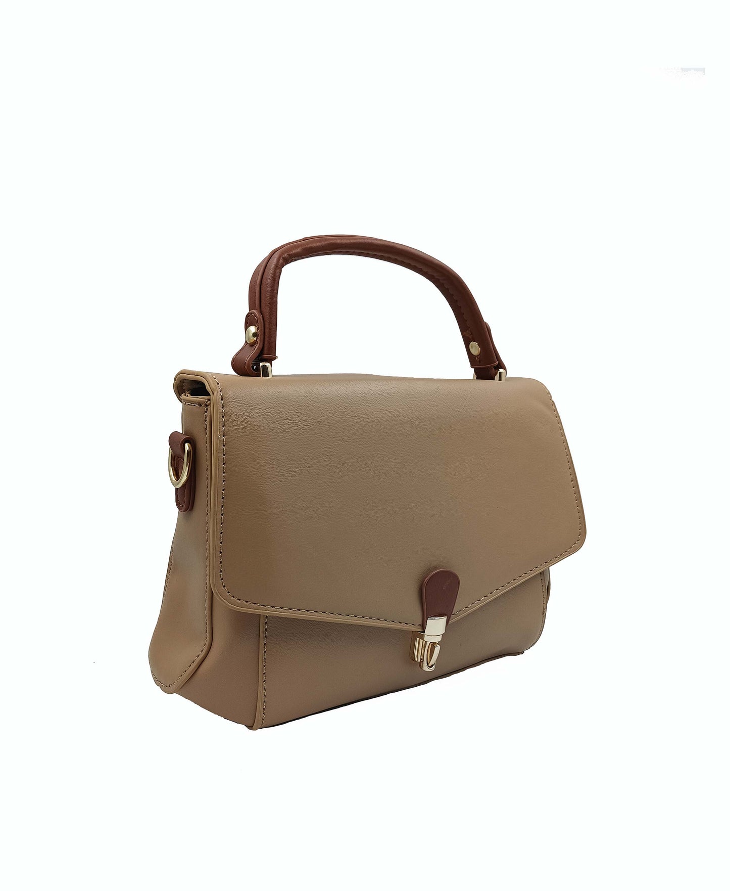 Classic Top Handle Satchel cum Crossbody Bag