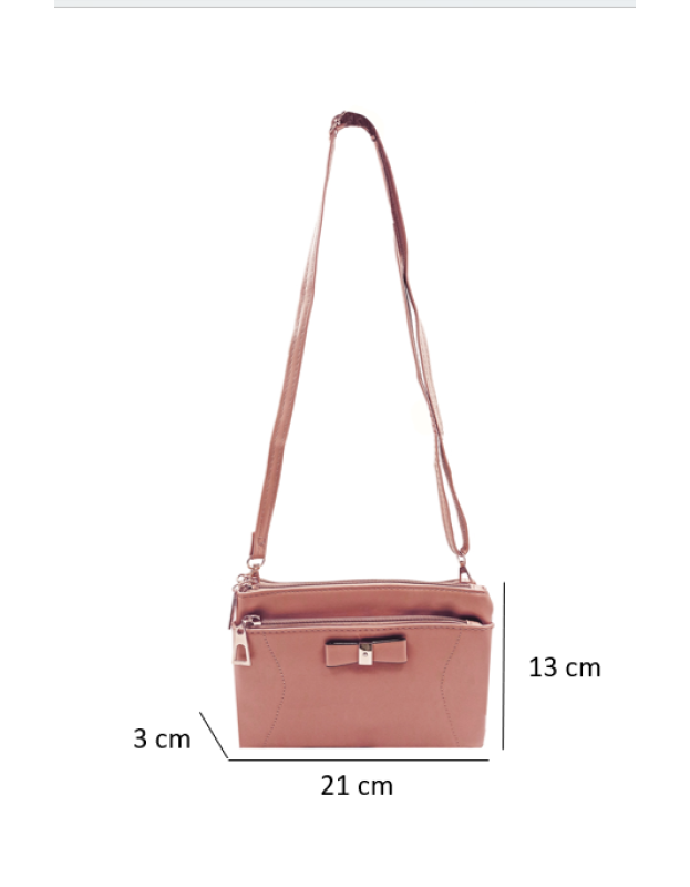 Mini Bow Multiple pockets Crossbody bag