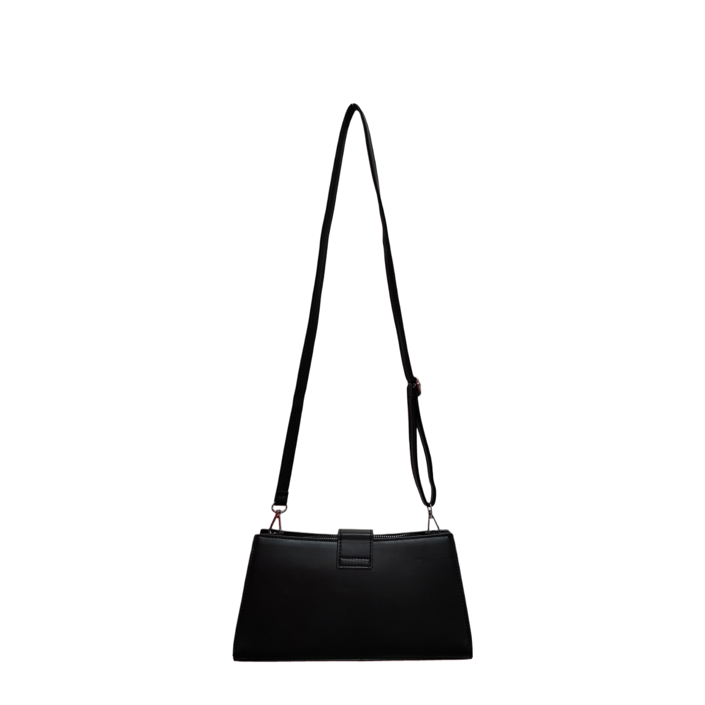 Sleek Shoulder Cum Sling Bag with Long Strap & Chain Handle