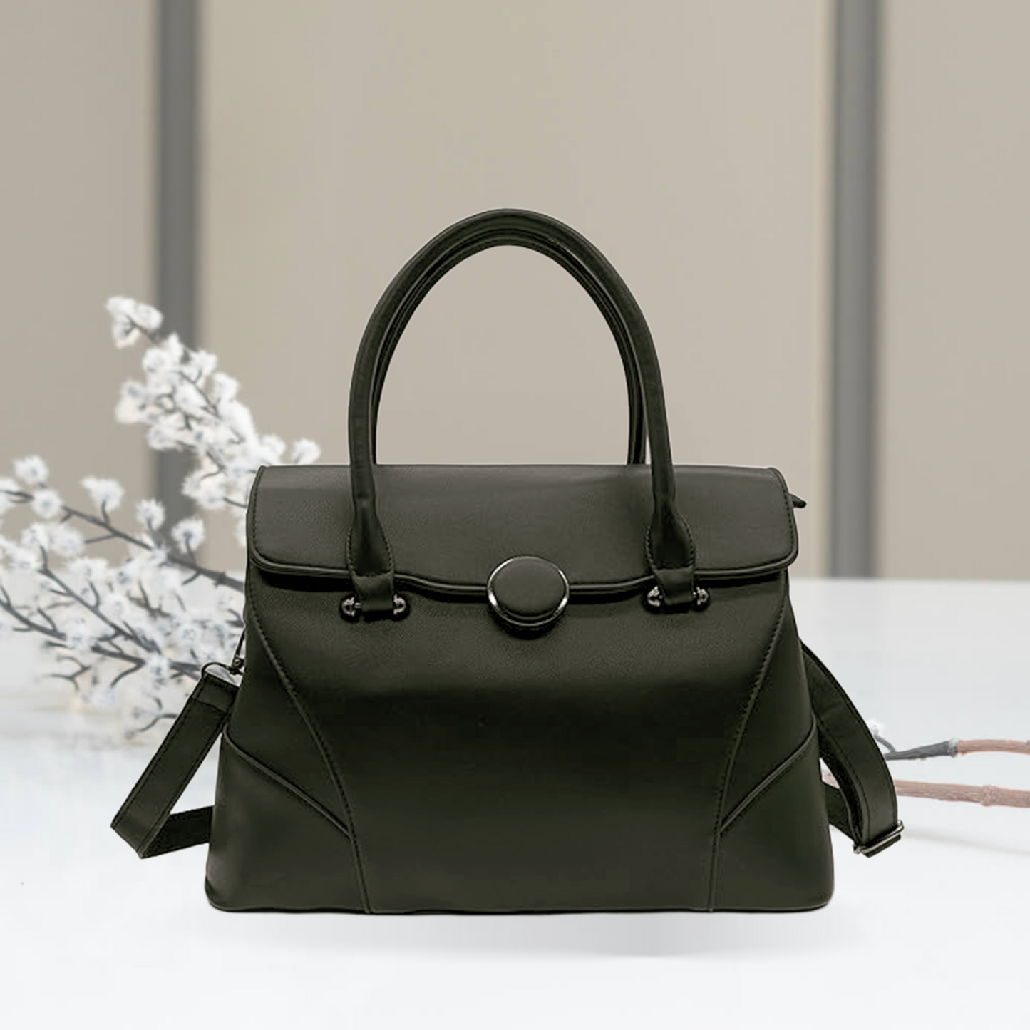 Versatile Chic Handbag Available in Four Stylish Colors