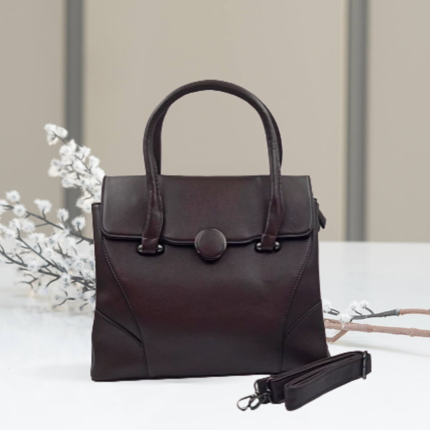 Versatile Chic Handbag Available in Four Stylish Colors