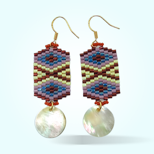 Handcrafted Beaded Earring