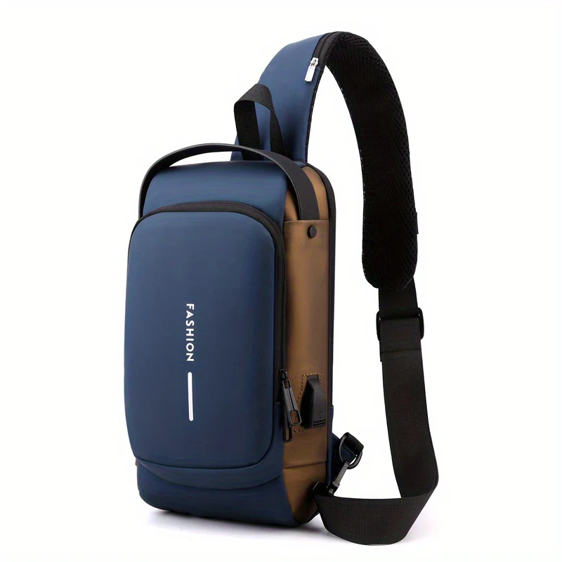 Anti-Theft Unisex Crossbody Sling Bag, Chestbag
