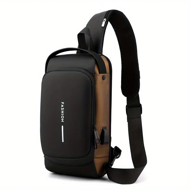 Anti-Theft Unisex Crossbody Sling Bag, Chestbag