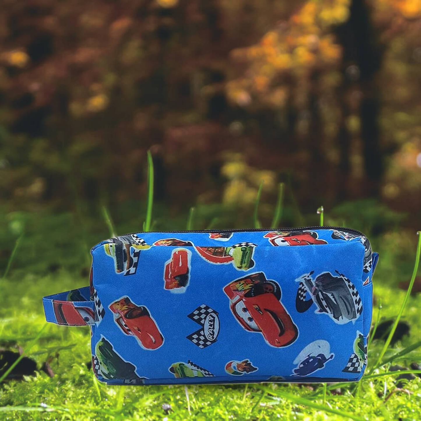 Printed Kit Bag in Blue Color for Kids