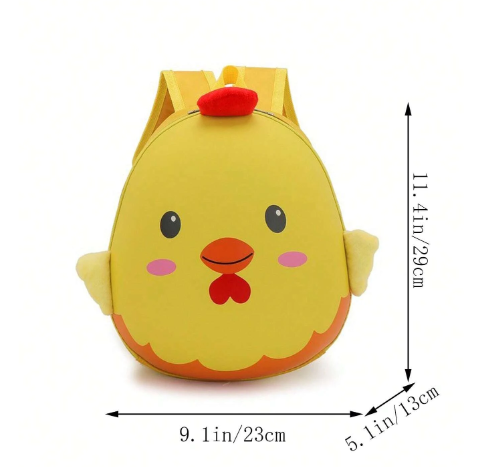 Chicken Eggshell Cute Children's Backpack