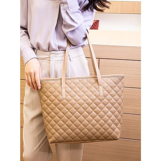 Quilted Tote Bag afforadable range