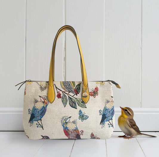 Yellow-Multicolor Totebag