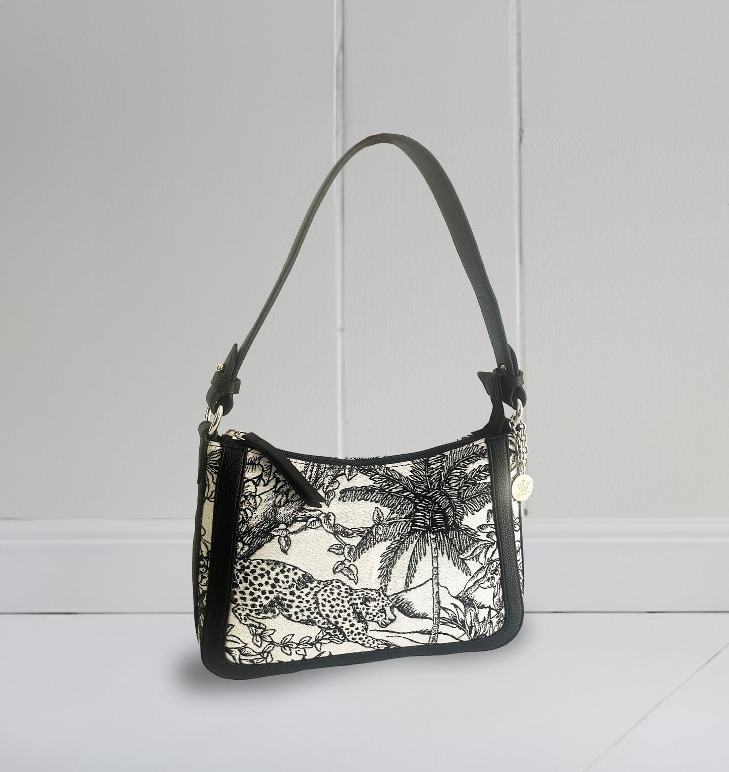 Urvi Tropical Jacquard Shoulder Bag