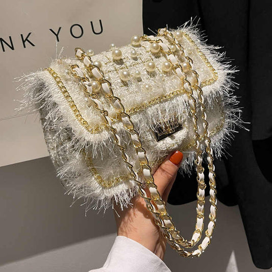 White Shoulderbag