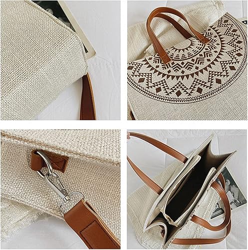 Women Mandala Ethnic Print Tote Bags