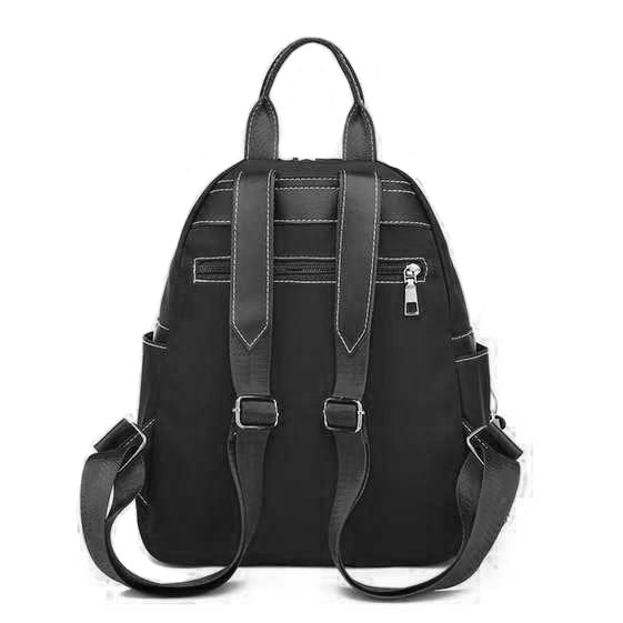 Trendy Black "Limited Edition" Backpack with Stylish Strap Detailing