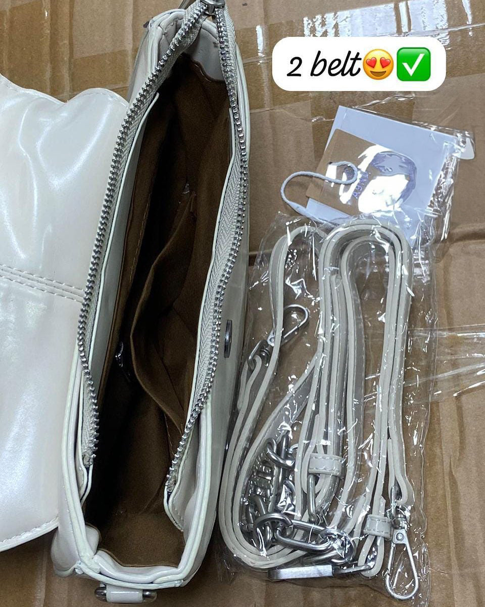 Elegant Semi-Circular Shoulder cum sling Bag