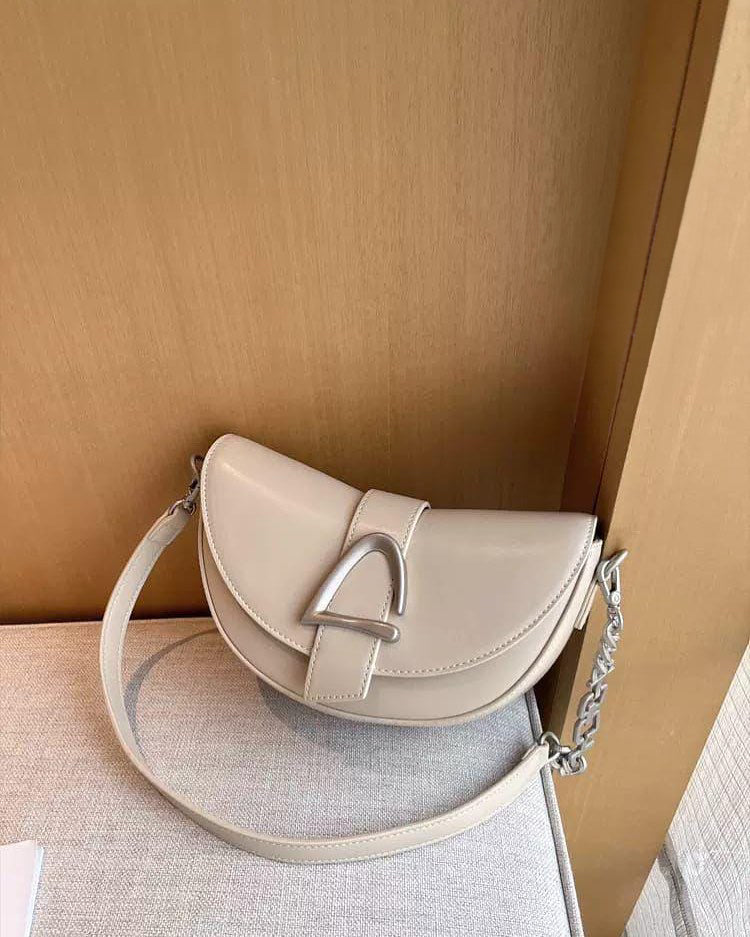 Elegant Semi-Circular Shoulder cum sling Bag