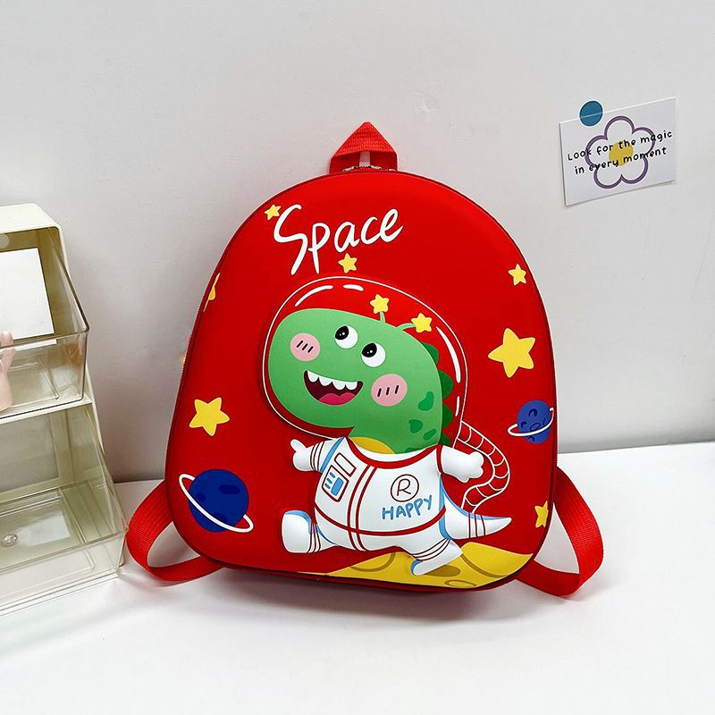 3D space Dino theme Kids Backpack I Kindergarten school bag | 3D Toddler school bag