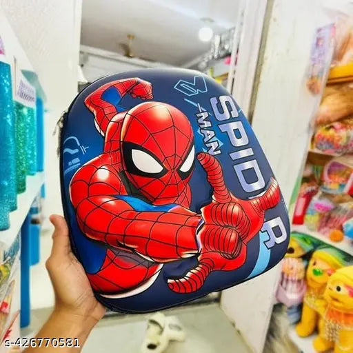 3D SpiderMan Kids Backpack I Kindergarten school bag | 3D Toddler school bag