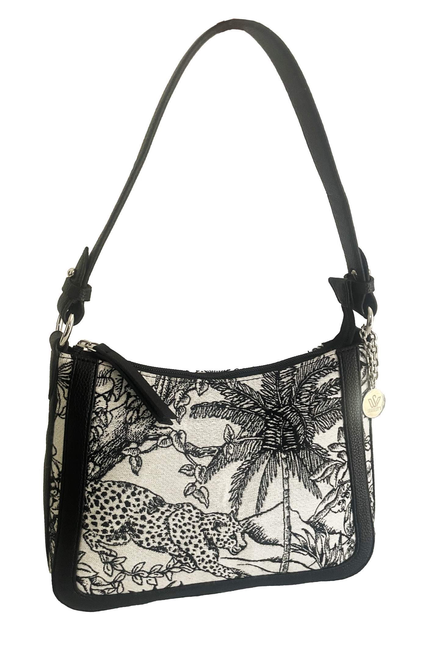 Urvi Tropical Jacquard Shoulder Bag