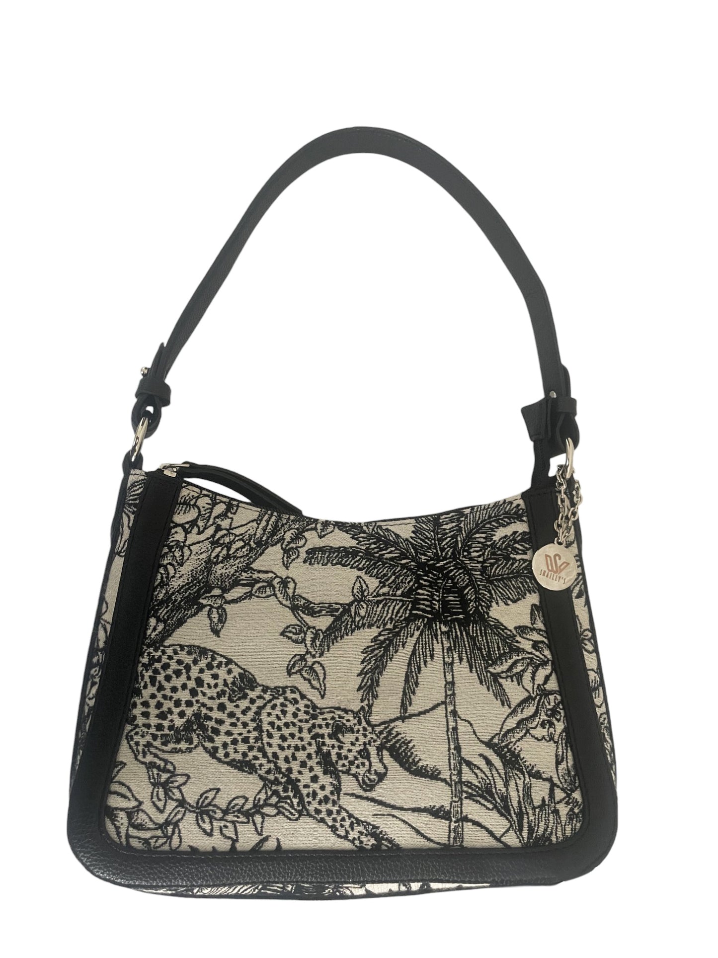 Urvi Tropical Jacquard Shoulder Bag