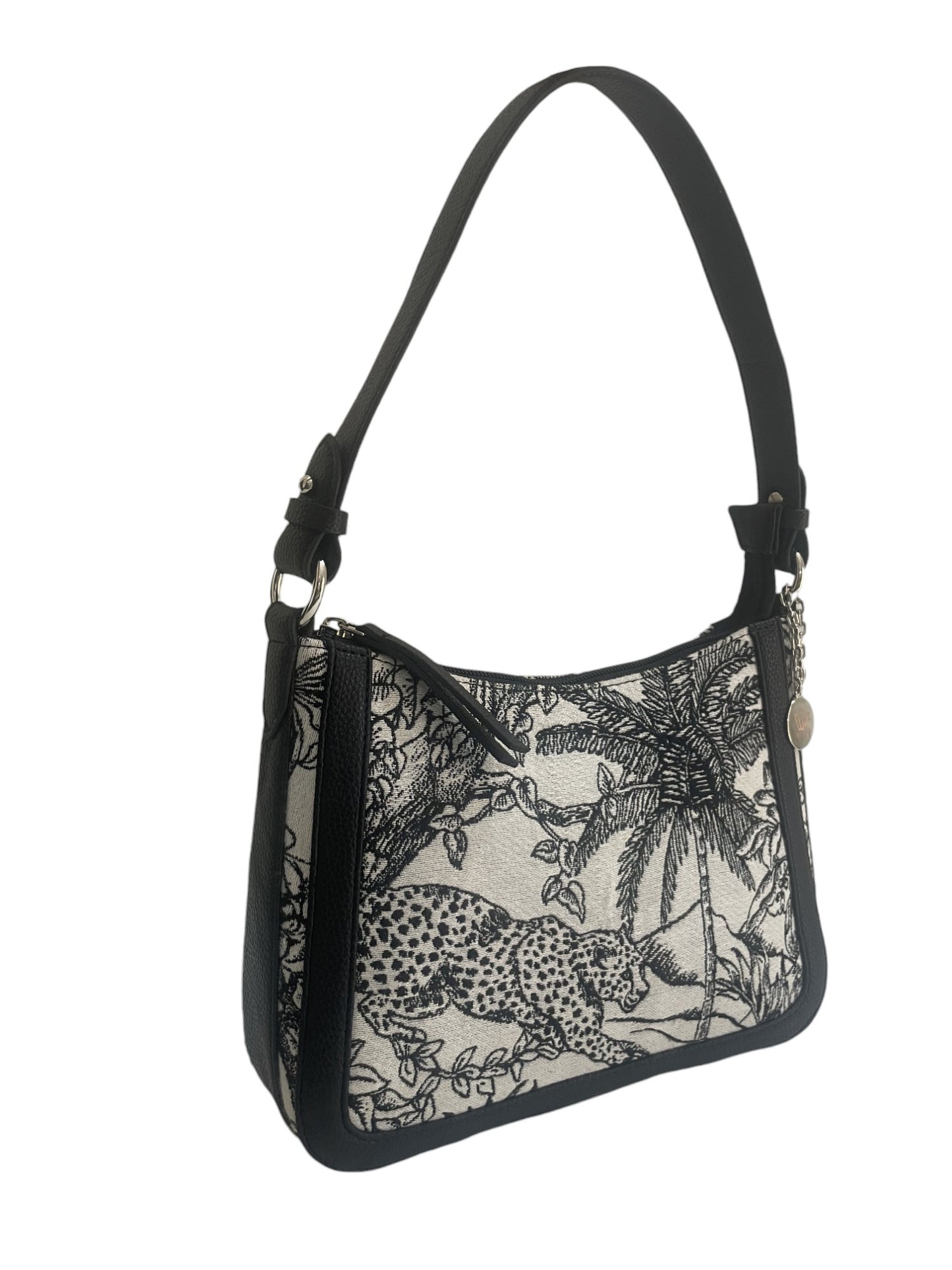 Urvi Tropical Jacquard Shoulder Bag